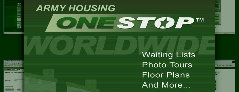 Army Housing OneStop Worldwide