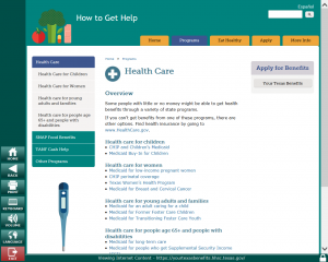 Texas HHSC - Healthcare Screen