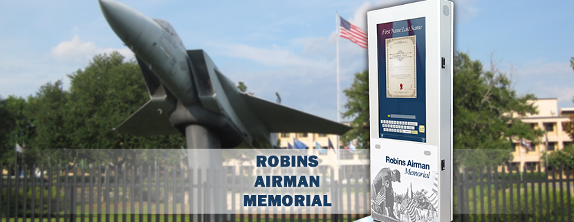 Robins AFB Now Honoring Fallen Airmen with Unique Interactive Kiosk