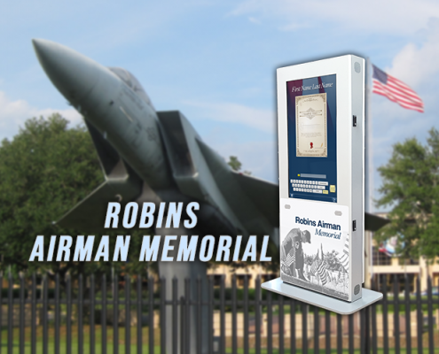 Robins AFB Now Honoring Fallen Airmen with Unique Interactive Kiosk
