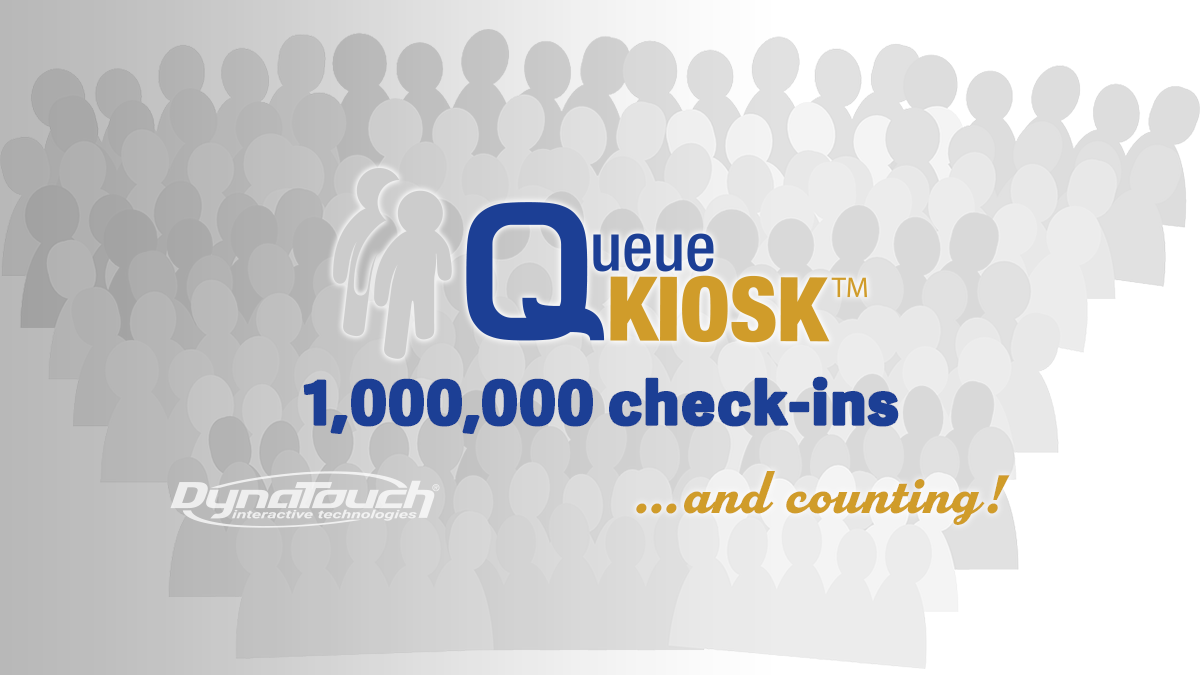 Celebrating 1,000,000 Checkins on QueueKiosk... and Counting