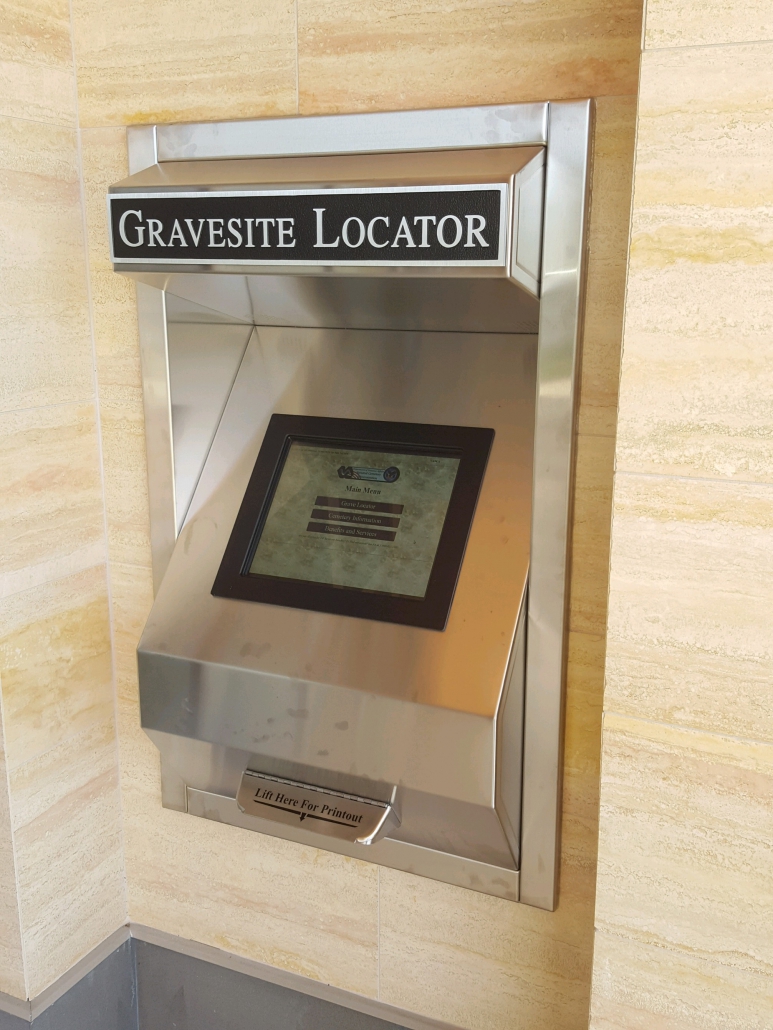 NCA Gravesite Locator Kiosk-Indoor TTW Model