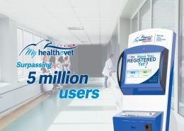 MHV Express Kiosks Help the VA Achieve a Major Milestone for Their Patient Portal
